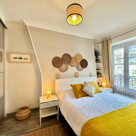 Bright And Stylish For 4 Next Eiffel Tower Apartament Paryż