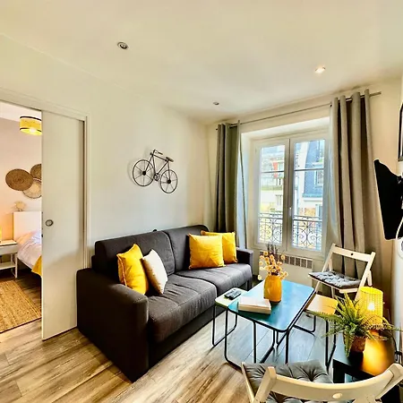 Apartment Bright And Stylish For 4 Next Eiffel Tower